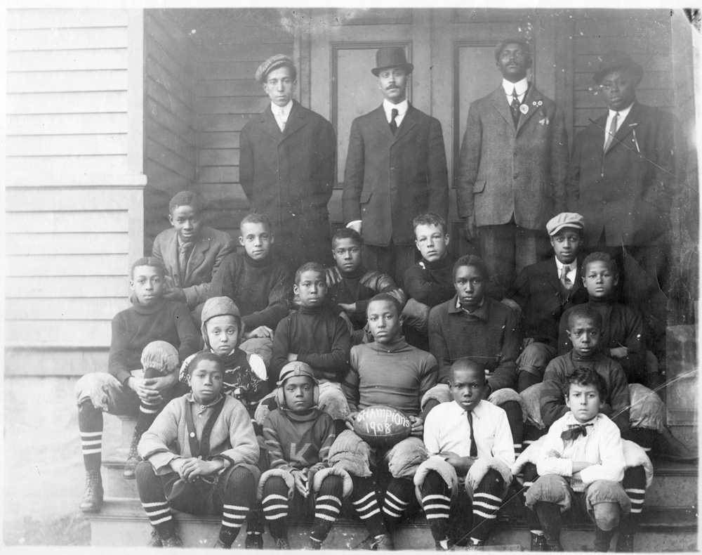 Witherspoon  Street School football team. Historical Society of Princeton.
