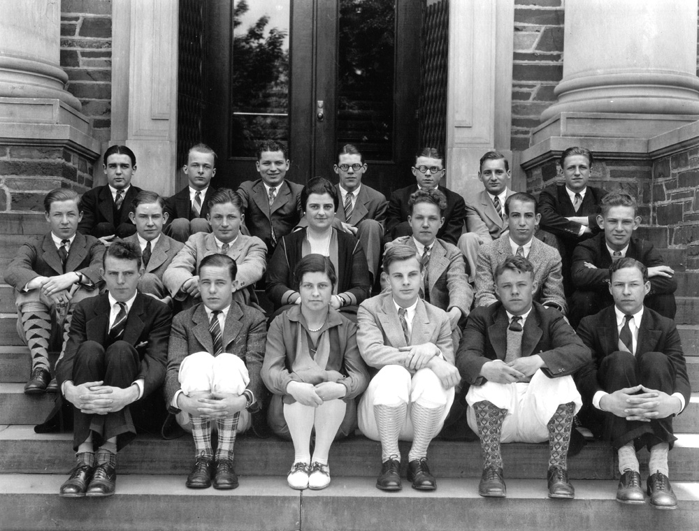 Princeton High School student council, 1928. PPS Archives