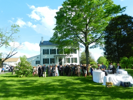 Front lawn cocktail hour