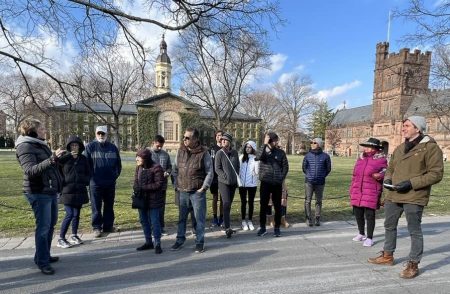 princeton campus tour in person